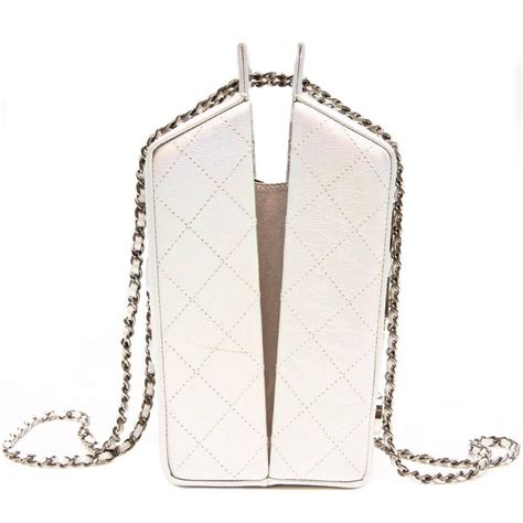 silver chanel milk carton bag value|Silver Chanel Milk Carton Bag .